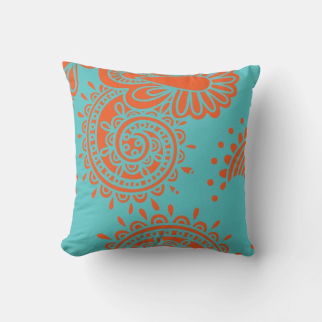 3b throw pillow (Front)