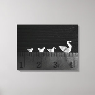 3cm Family Swim Canvas Print