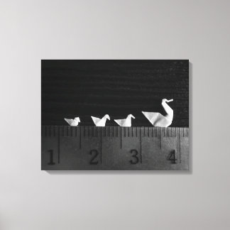3cm Family Swim Canvas Print