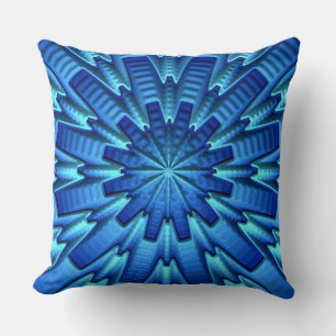 3D Abstract Art 1A Pillows