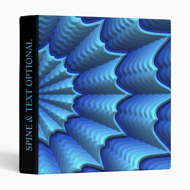 3D Abstract Art 4-8 Image Options Binders (Front/Spine)