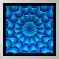 3D Abstract Art 4-8 Image Options Posters