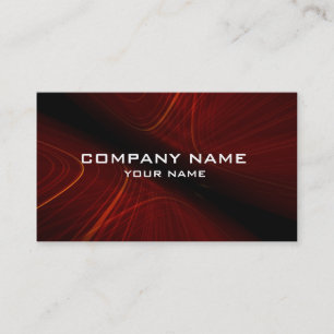3d abstract business card