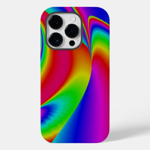 3D Abstract Rainbow Art Case-Mate iPhone 14 Pro Case
