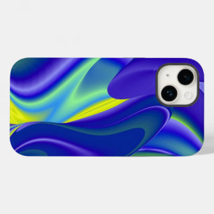3D Abstract Rainbow Art Case-Mate iPhone 14 Case