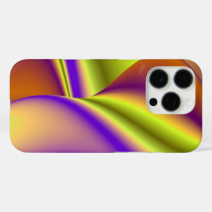 3D Abstract Rainbow Art iPhone 16 Pro Case