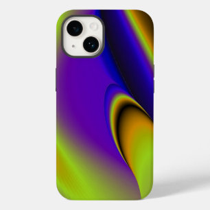 3D Abstract Rainbow Art Case-Mate iPhone 14 Case