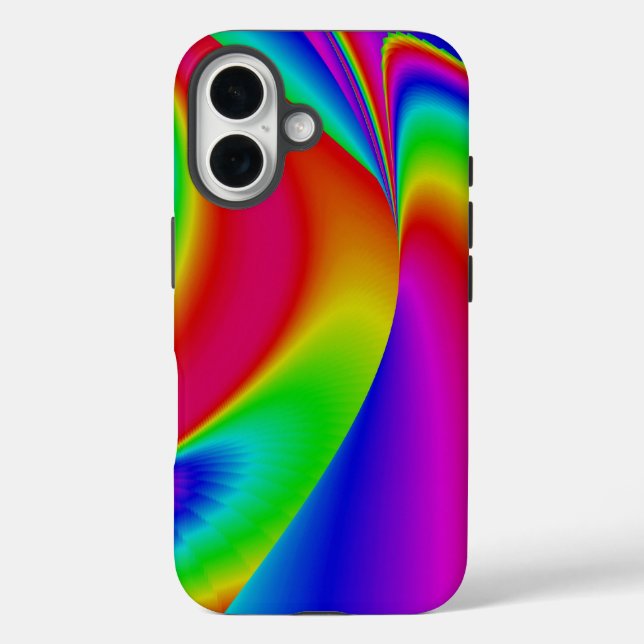 3D Abstract Rainbow Art Case-Mate iPhone Case (Back)