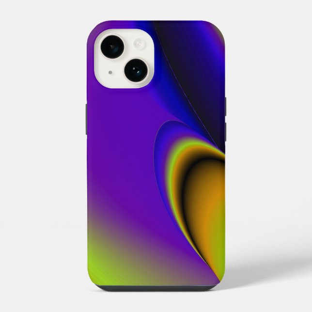 3D Abstract Rainbow Art iPhone Case (Back)