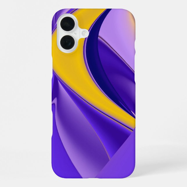 3D Abstract Rainbow Art iPhone Case (Back)