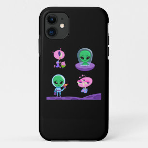 3D Alien Character Design  iPhone 11 Case