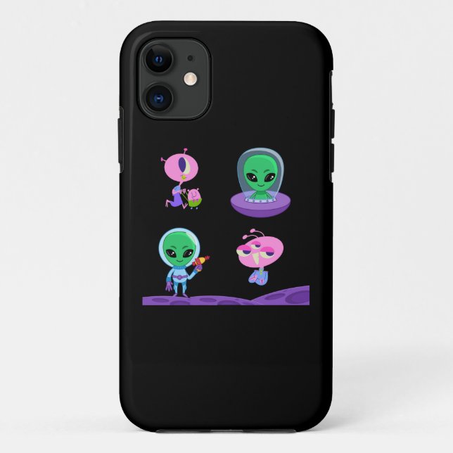 3D Alien Character Design  Case-Mate iPhone Case (Back)