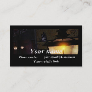 3D animation and modelling Business Card