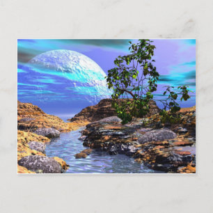 3d art seeing is believing postcard