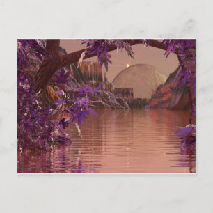 3d art threshold of a dream postcard