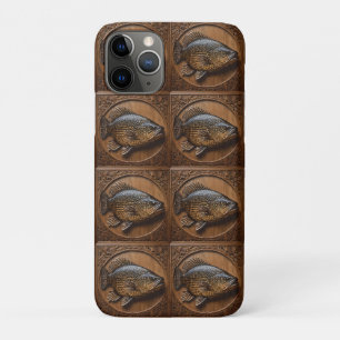 3D Australian Murray Cod Textured Print, iPhone 11 Pro Case