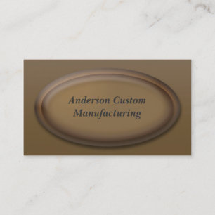 3D Award Style Business Card