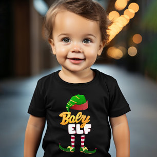 3D Baby Elf Fun Family Matching T-Shirt