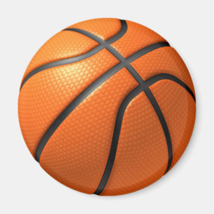 3D Basketball Magnet