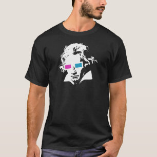 3D Beethoven T-Shirt