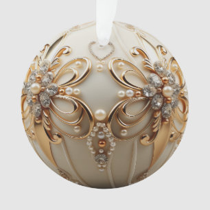 3d bejeweled ornament