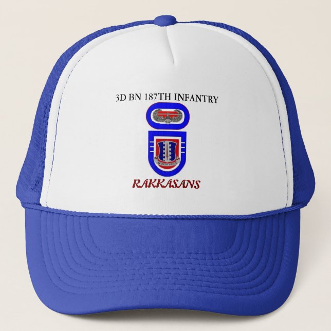 3D BN 187TH INFANTRY RAKKASANS HAT (Front)