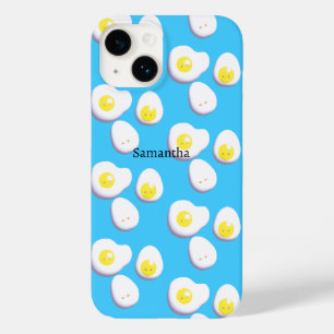 3D Boiled And Fried Eggs Case-Mate iPhone 14 Case
