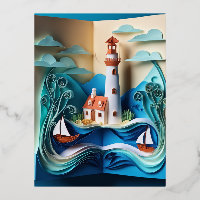 3D book paper quilling is an amazing and intricate