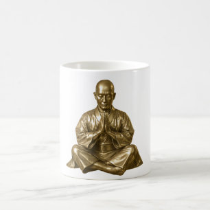 3D Buddhist monk Coffee Mug