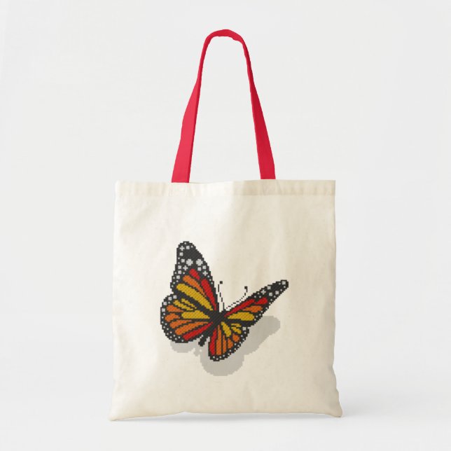 3D Butterfly v1 Tote Bag (Front)