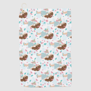 3d Butterfly Wall Art Golf Towel