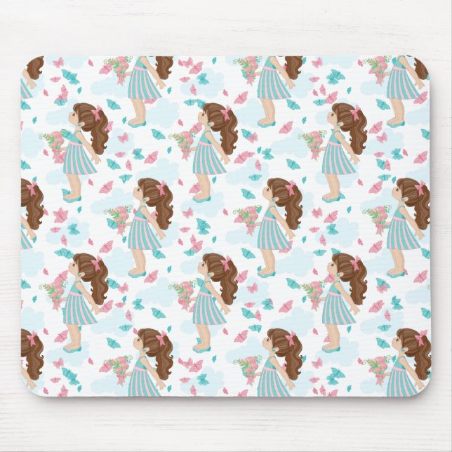 3d Butterfly Wall Art Mouse Pad (Front)