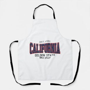 3D California Apron
