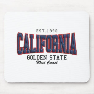 3D California Mouse Pad