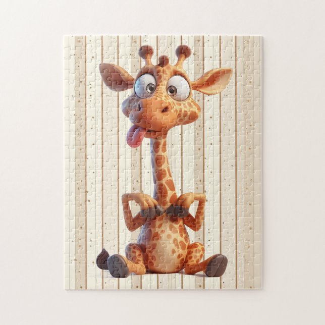 3D Cartoon Animal Puzzle (Vertical)