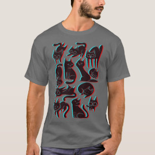 3D Cats T-Shirt