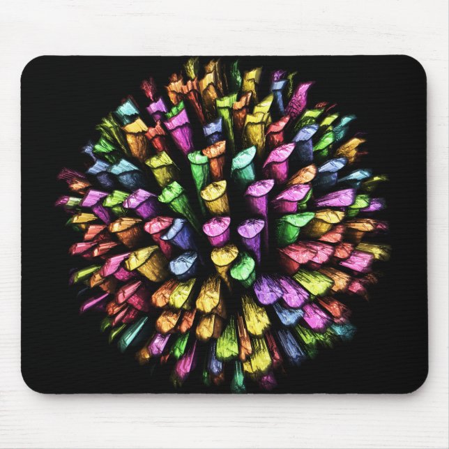 3D Chalk Sticks 1A Mousepad (Front)