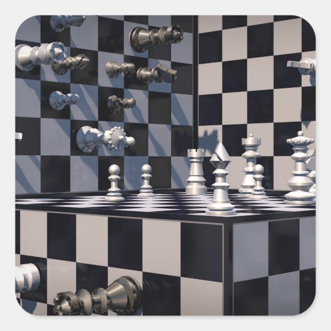 3D chess stickers (Front)