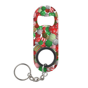 3D Christmas Balls Mini Bottle Opener