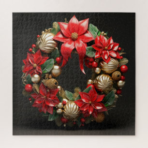 3D Christmas Wreath Puzzle