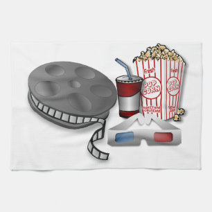 3D Cinema Kitchen Towel