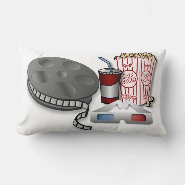 3D Cinema Lumbar Pillow (Front)