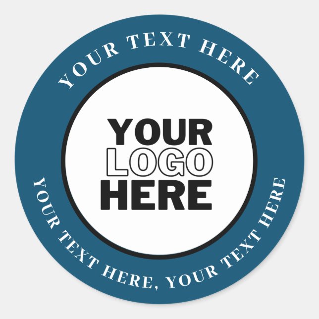 3D CLASSIC ROUND STICKER (Front)