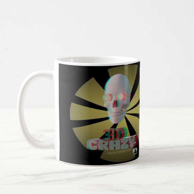 3D Crazy Coffee Mug (Left)