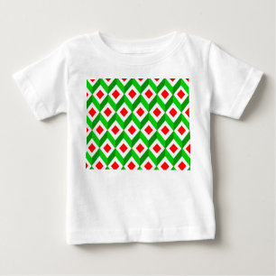 3D Cubes Christmas Baby T-Shirt