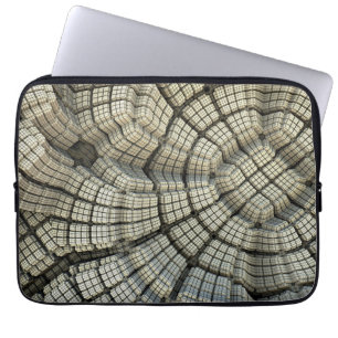 3D Cubic Pit Optical Illusion Laptop Sleeve