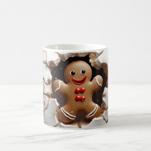 3D cute Snowman Christmas Coffee Mug