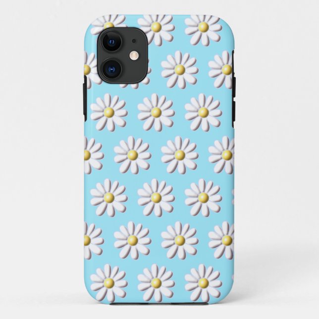 3D Daisy Flower Case-Mate iPhone Case (Back)