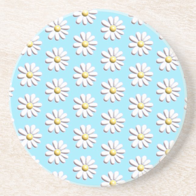 3D Daisy Flower Coaster (Front)