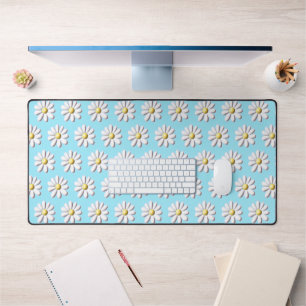 3D Daisy Flower Desk Mat